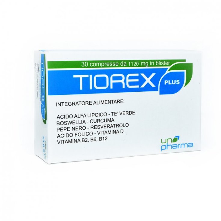Tiorex Plus Unopharma 20 Compresse Tiorex Plus Unopharma 20 Compresse