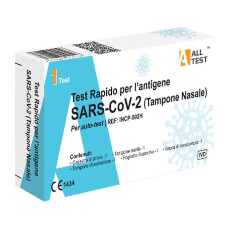 Test Rapido Antigene&nbsp;SARS-CoV-2 All Test 1 Test