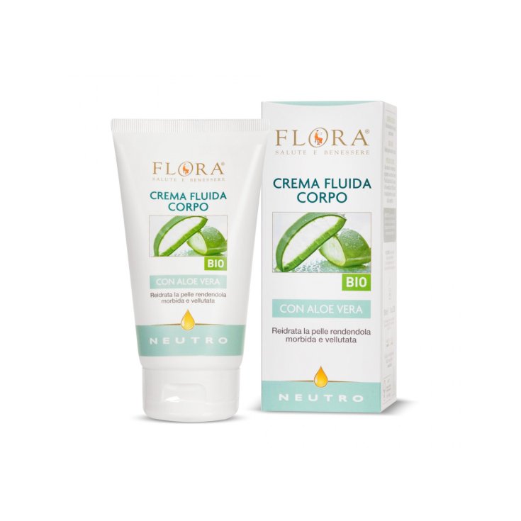 Crema Fluida Corpo Neutro FLORA&reg; 150ml