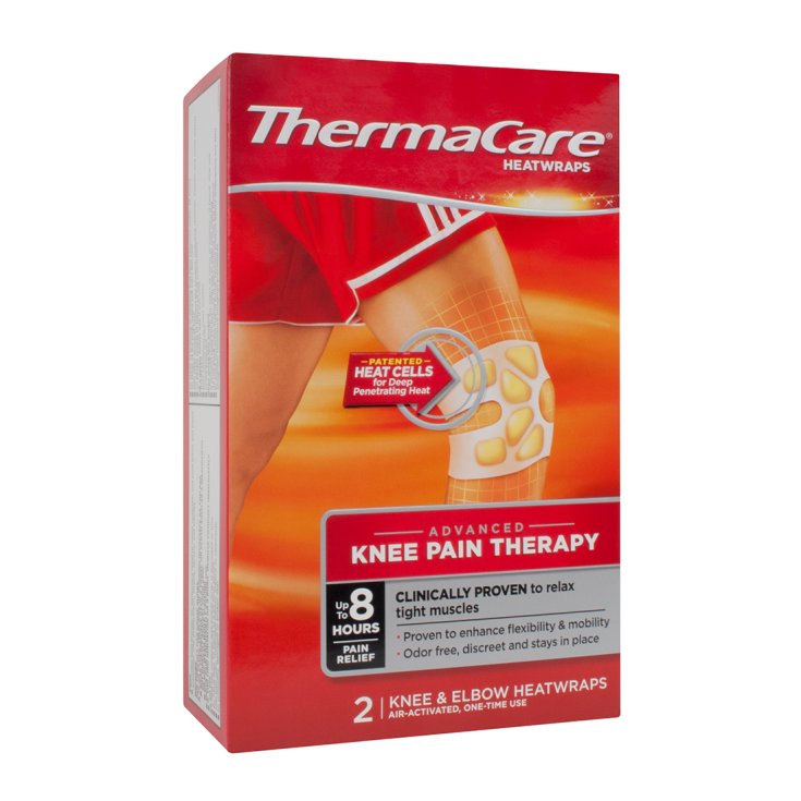 Knee Pain Therapy 8H Thermacare 2 Pezzi