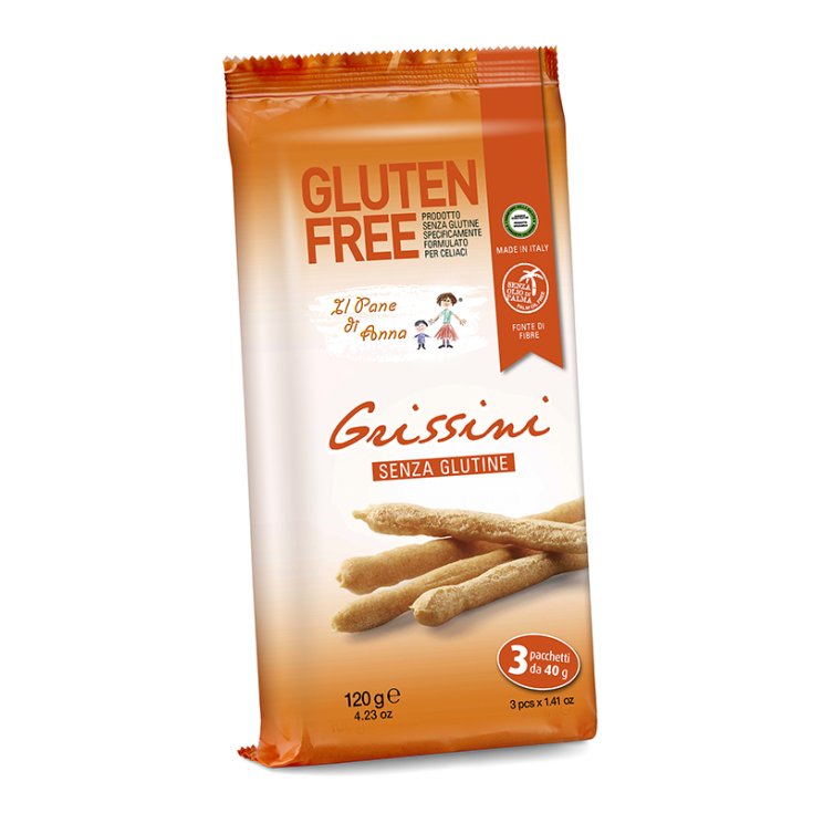 Grissini con Farina di Mais Il Pane di Anna 3X40g