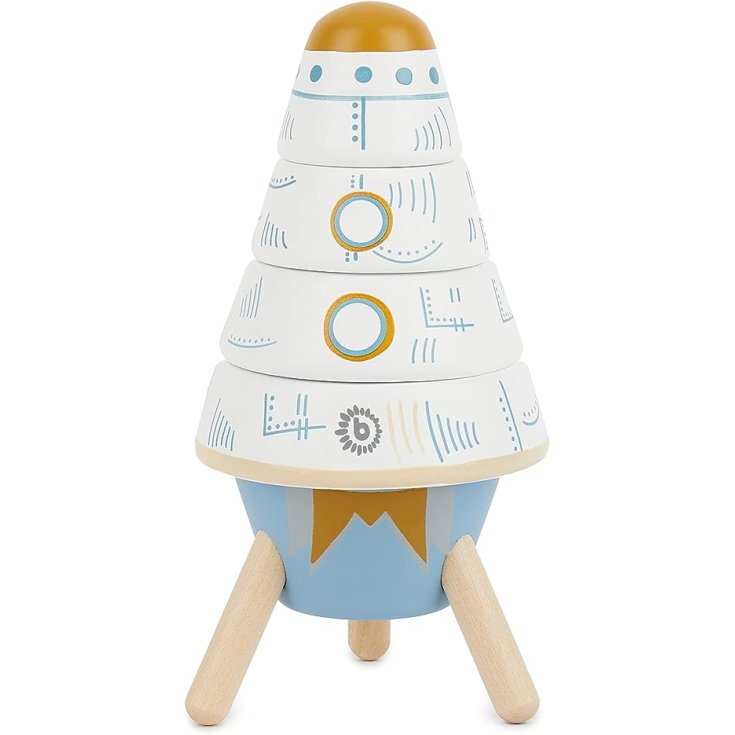 Anelli Di Legno Impilabili Bieco 1 Pezzo