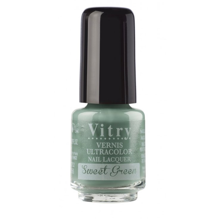 Mini Smalto Per Unghie Sweet Green Vitry 4ml