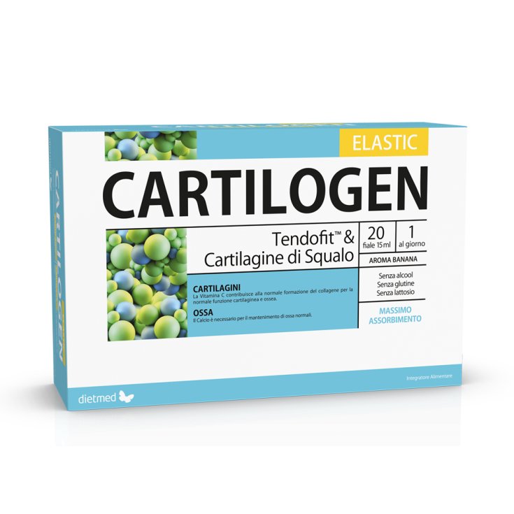 Cartilogen Elastic Dietmed 20 Fiale Da 15ml