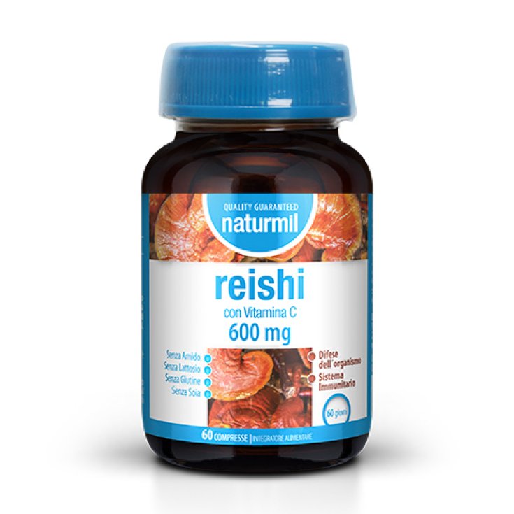 Naturmil Reishi 600mg Dietmed 60 Compresse