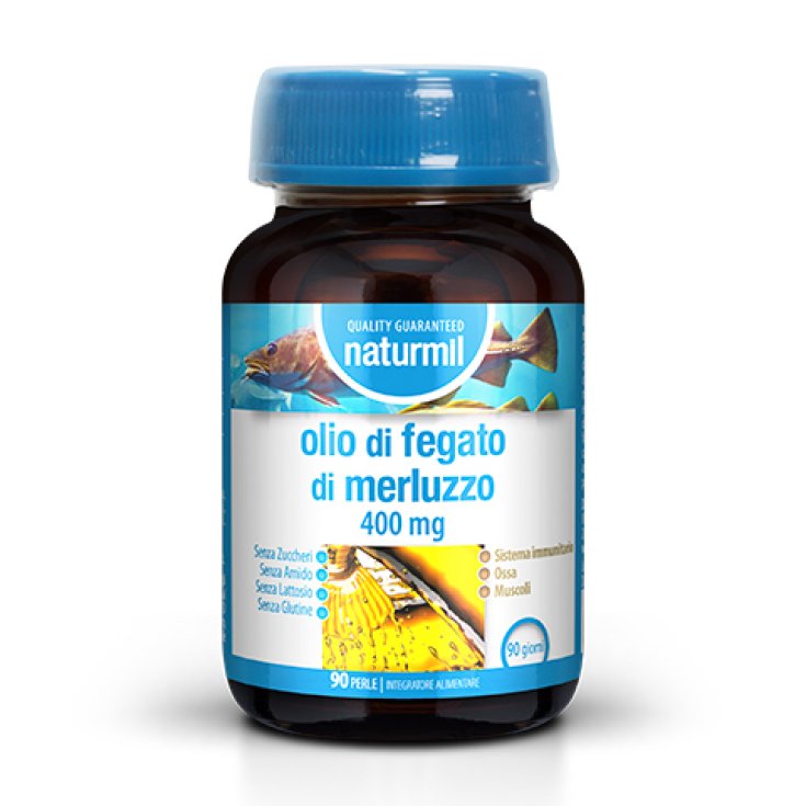 Naturmil Olio Di Fegato Di Merluzzo 400mg Dietmed 90 Perle