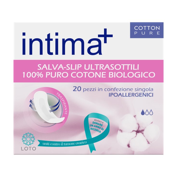 Intima+ Salvaslip Cotone 20 Pezzi