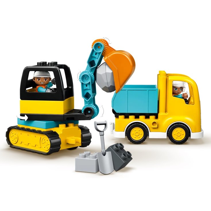 Camion e Scavatrice Cingolata LEGO