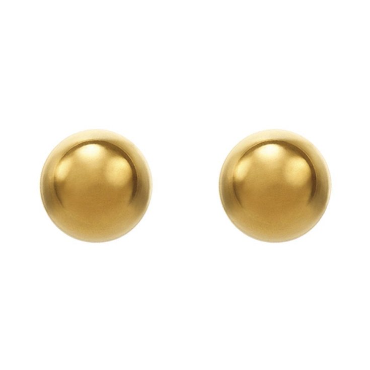 System75 Palline 4mm Oro 103 Studex 2 Pezzi