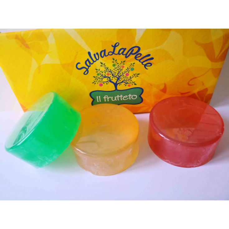 Saponetta Trasparente Albicocca Salvalapelle Il Frutteto 100g