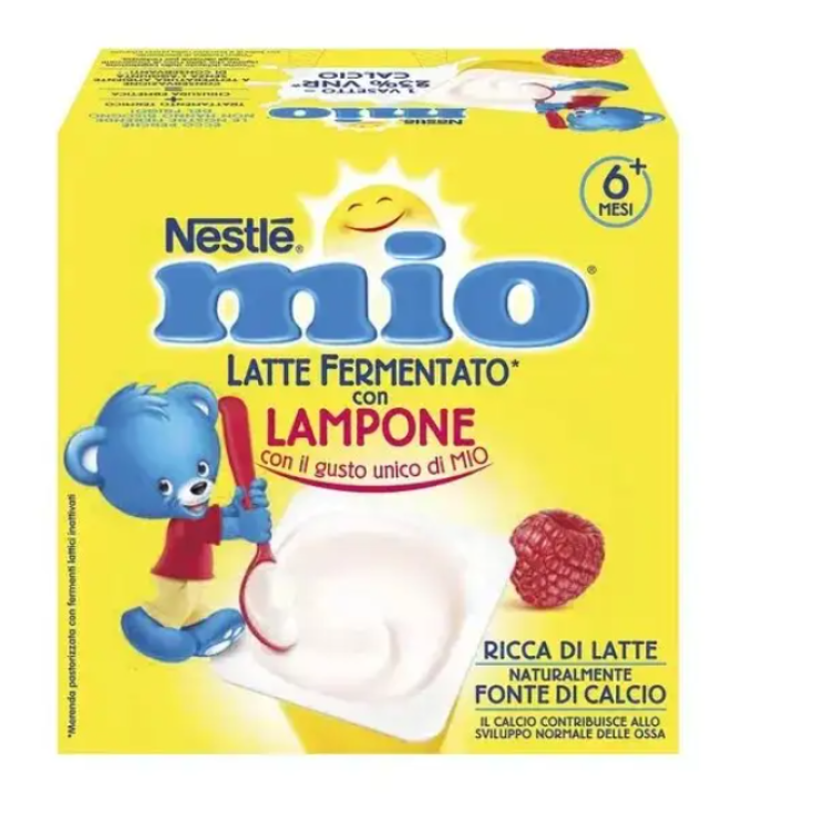 Mio Latte Fermentato Con Lampone Nestl&eacute; 4x100g