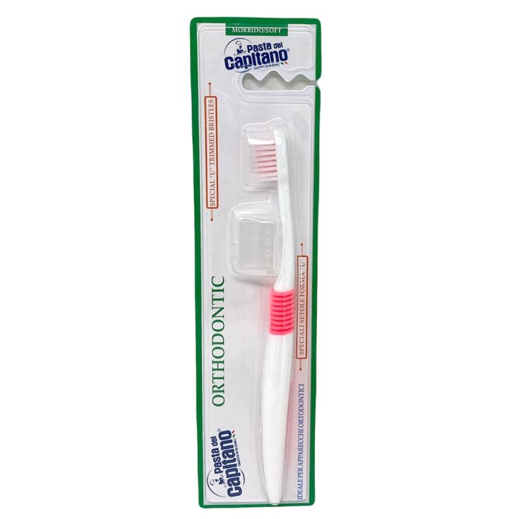 Spazzolino Orthodontic Morbido Pasta Del Capitano 1 Pezzo