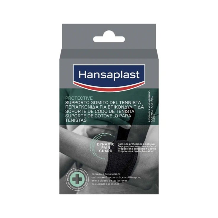 Protective Supporto Gomito Del Tennista Hansaplast 1 Pezzo Protective Supporto Gomito Del Tennista Hansaplast 1 Pezzo