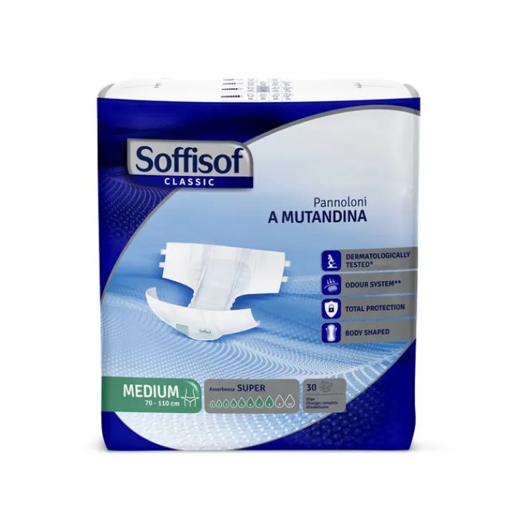 Soffisof Classic&nbsp;Pannoloni A Mutandina Super M 30 Pezzi