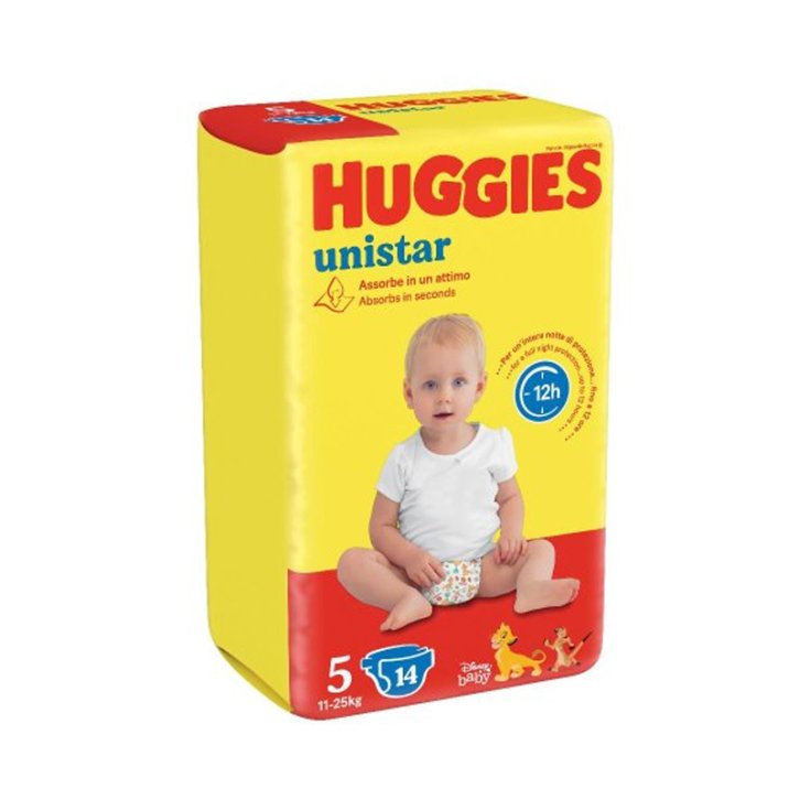 Huggies&reg; Unistar Base 5 14 Pezzi