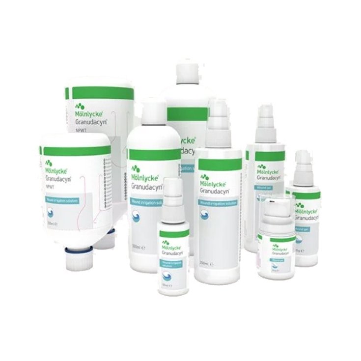 Granudacyn&reg;&nbsp;Soluzione Super Ossidata Molnlycke 250ml
