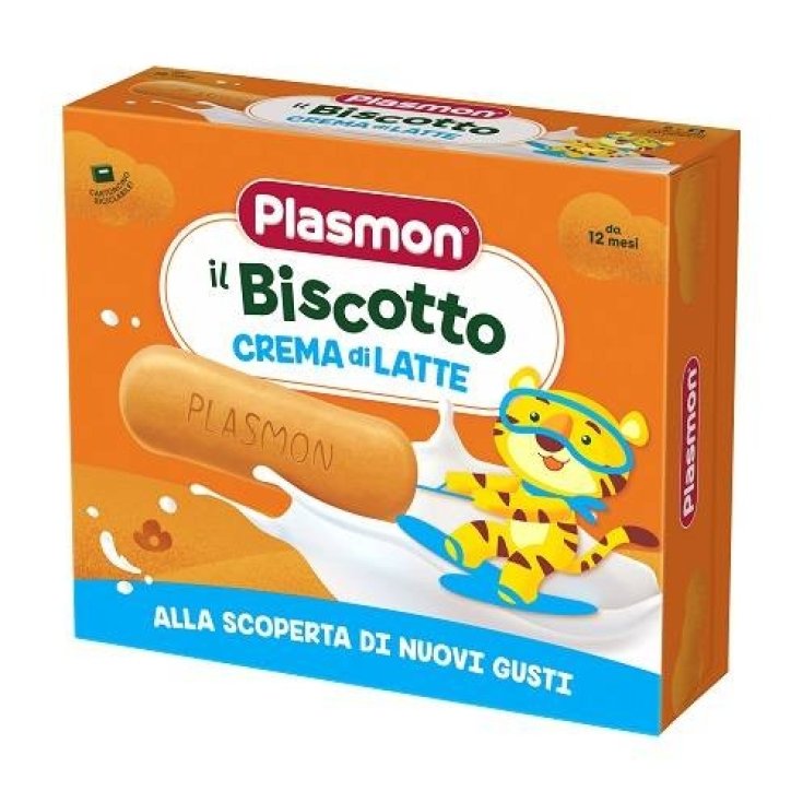 il Biscotto CREMA di LATTE&nbsp;Plasmon&reg; 8 Pezzi