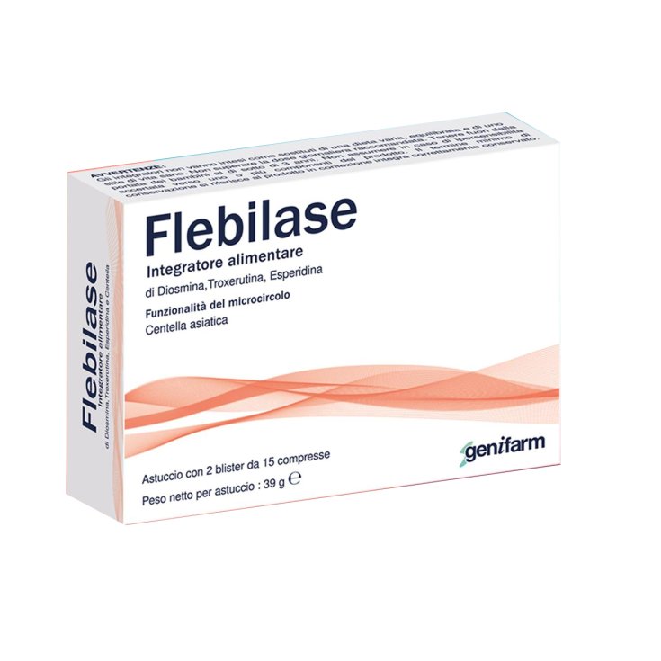 FLEBILASE genifarm 30 Compresse