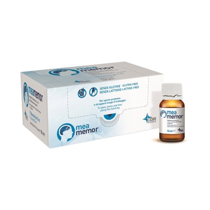 Meamemor CDR Pharma 15 Flaconcini 10ml Meamemor CDR Pharma 15 Flaconcini 10ml