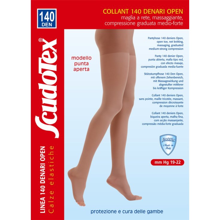 Collant 140 Punta Aperta Nature 2 Scudotex&reg;