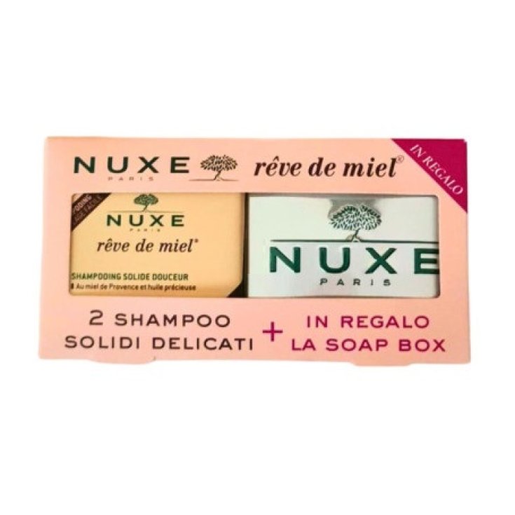 Kit Reve De Miel Shampoo Solido Delicato&nbsp;+ Soap Box Nuxe