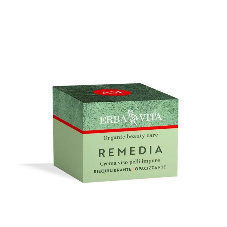 Remedia Crema&nbsp;Viso Pelli Impure Erba Vita 50ml