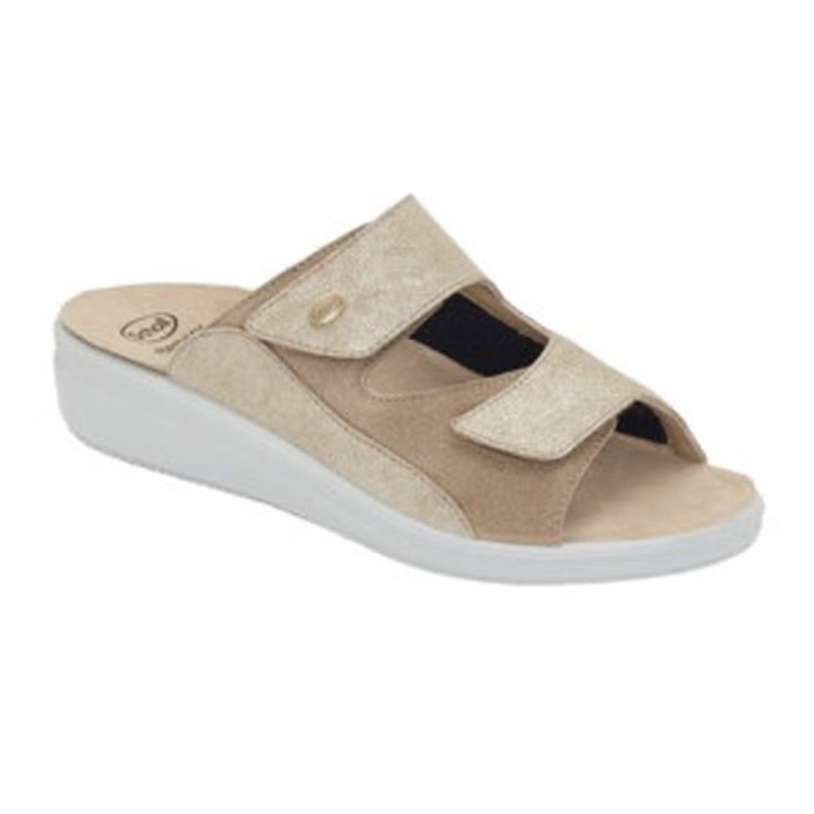 Antonia Elastic Glittered Suede+Suede+Elasticated Donna Platinum 39 Dr.Scholl