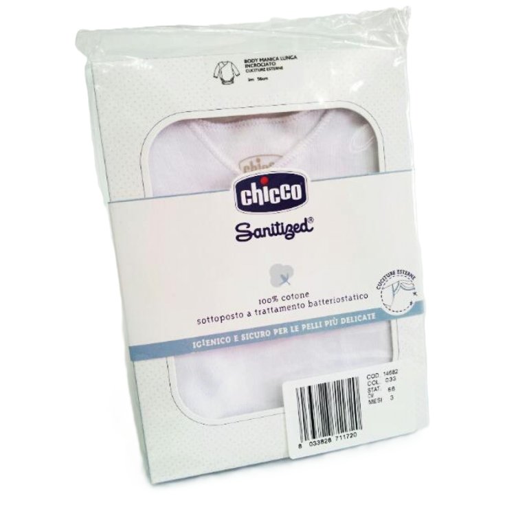 Body Manica Lunga 14682 56cm Tg.1-2M 033&nbsp;Chicco&reg;