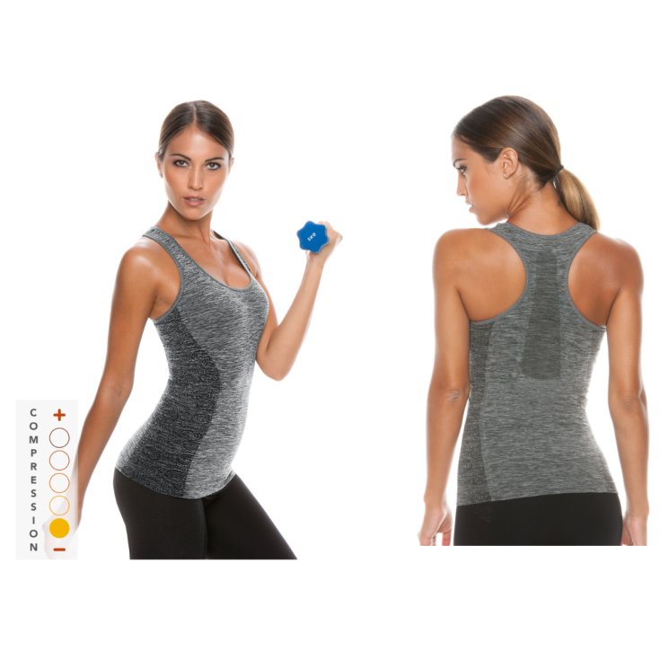 Canotta Sportiva a Compressione Melange Tg.L/XL Control Body