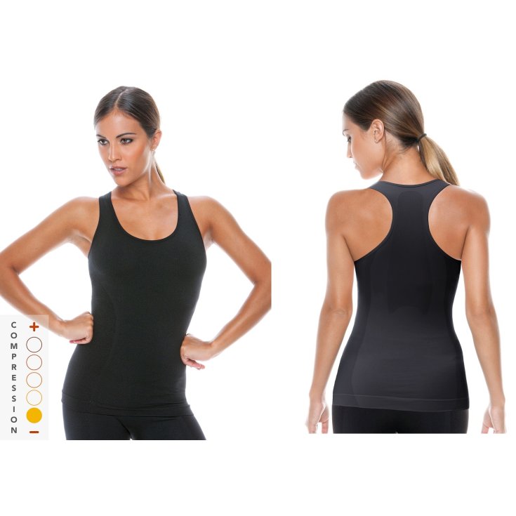 Canotta Sportiva a Compressione Nero Tg.L/XL Control Body