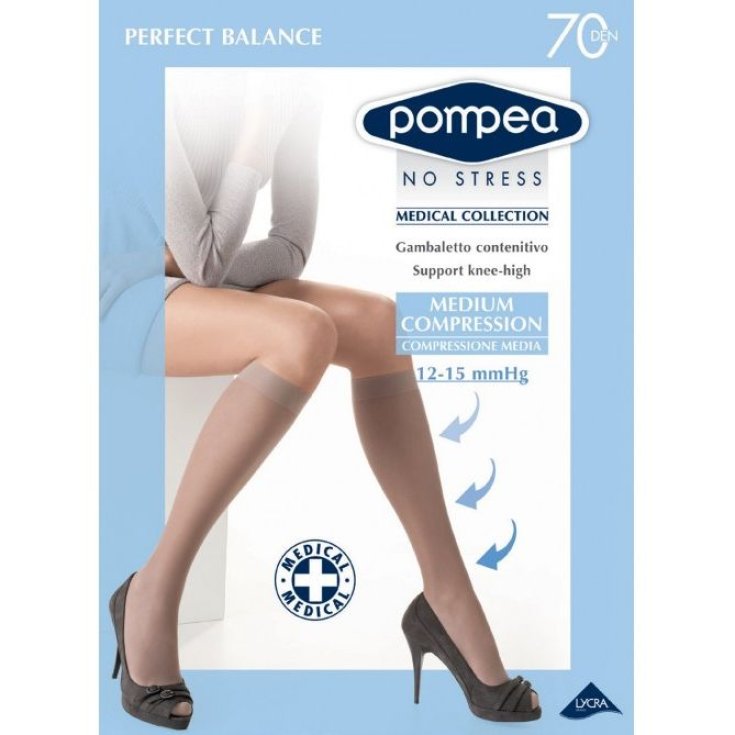 Gambaletto 70 Perfect Balance Nero Tg.4&nbsp;Pompea