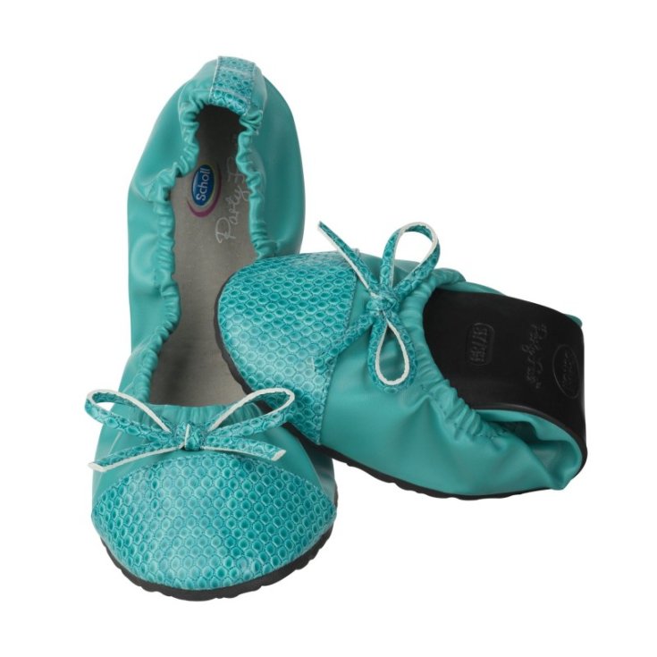 Pocket Ballerina Croco Acquamarina Tg.37/38 Scholl
