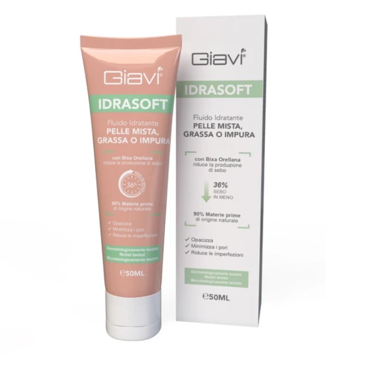 Idrasoft Fluido Pelle Mista Grassa Impura Giav&igrave; 50ml