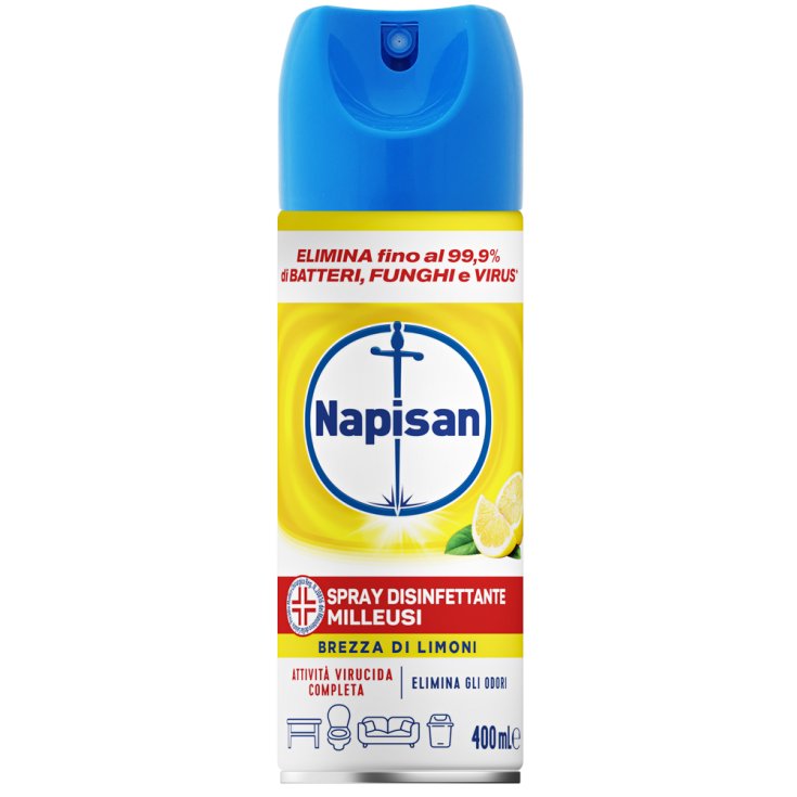 Napisan Spray Disinfettante Milleusi Brezza di Limoni 400ml