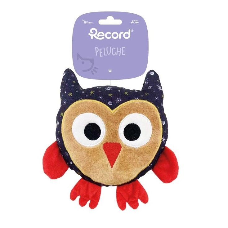 Peluche Gufo 19x8x3cm Record&reg;