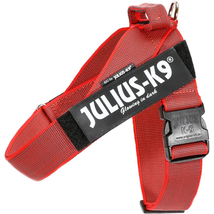 Pettorina IDC Color & Gray Belt Harnes Rosso&nbsp;Tg.2XL&nbsp;Julius-K9