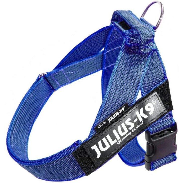 Pettorina IDC Color & Gray Belt Harnes Blu Tg.L Julius-K9