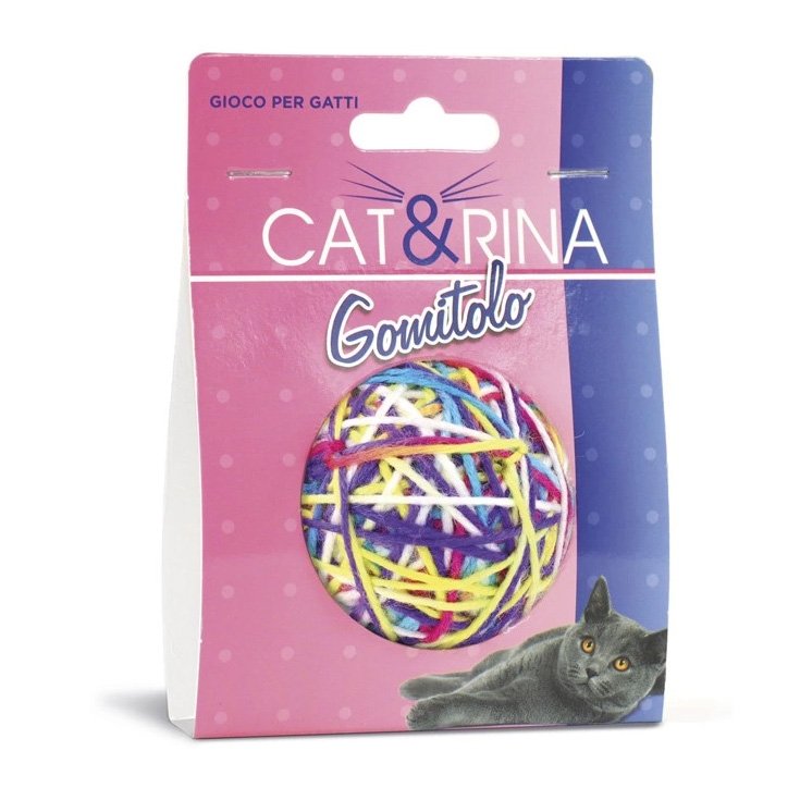Gomitolo Multicolor Per Gatti &oslash; 5,5cm Record&reg;