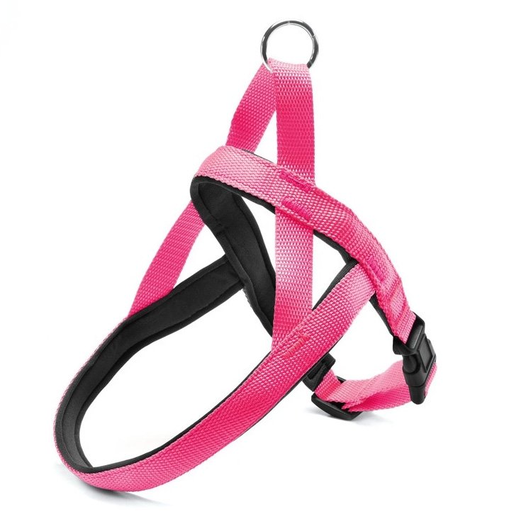 Pettorina Nylon Con Neoprene Rosa M Record&reg;
