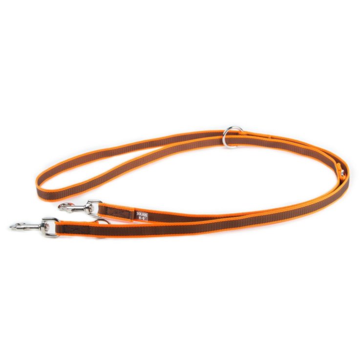 Guinzaglio da Addestramento Super-Grip&nbsp;Arancio&nbsp;2cm x 2,2m Julius-K9