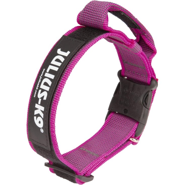 Collare con Maniglia Rosa Tg.S&nbsp;4&nbsp;x 38-53cm Julius-K9