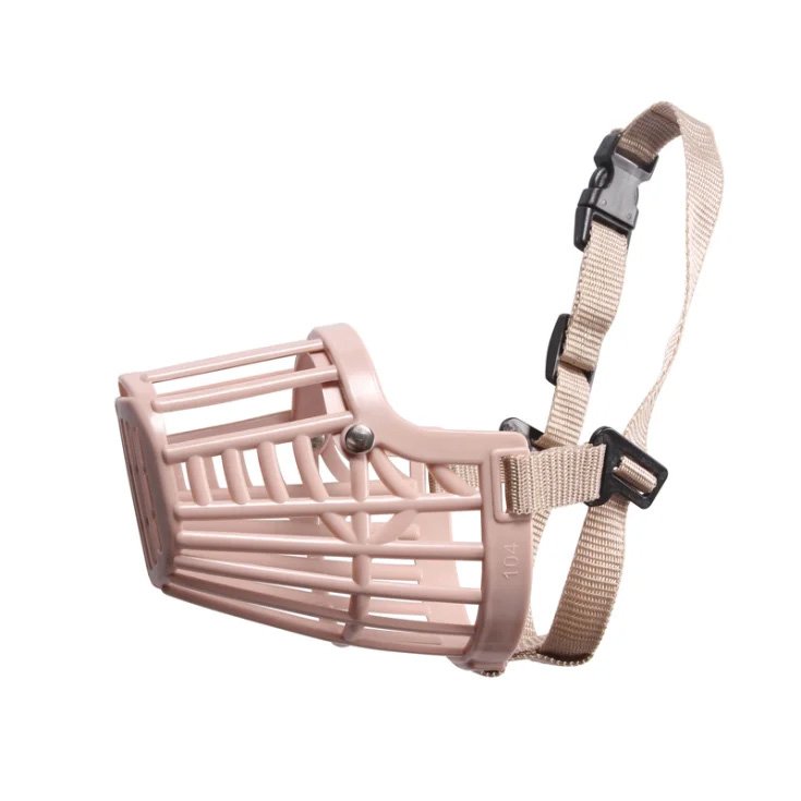 Museruola Per Cani In Plastica Beige XXS 6 Record&reg;