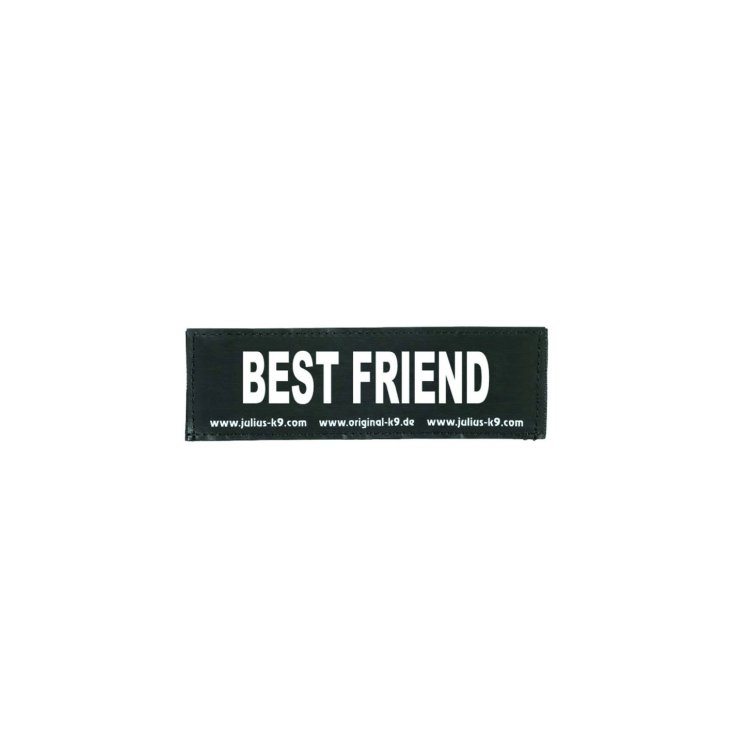 Etichetta in Velcro "Best Friend" Tg.S 11x3cm Julius-K9