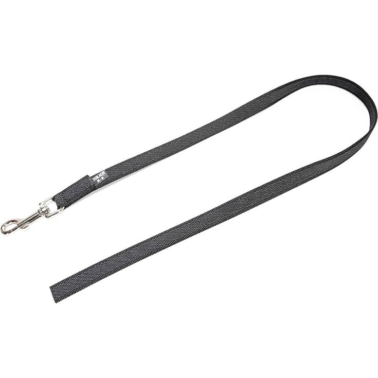 Guinzaglio Senza Maniglia Super-Grip Nero 2cm x 3m Julius-K9