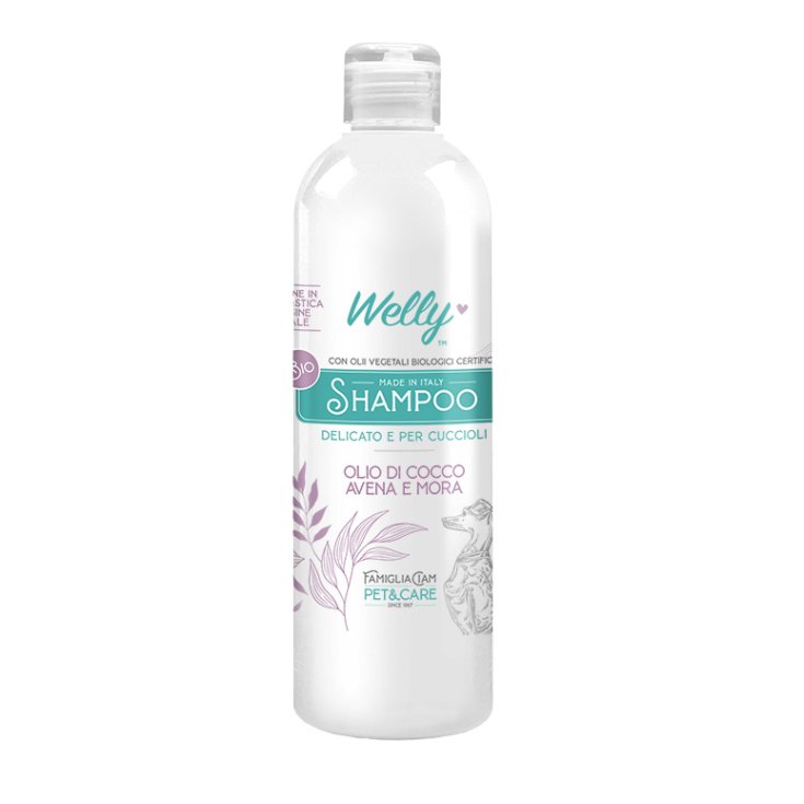 Welly&trade; Shampoo Olio Cocco Avena Mora Cuccioli 250ml