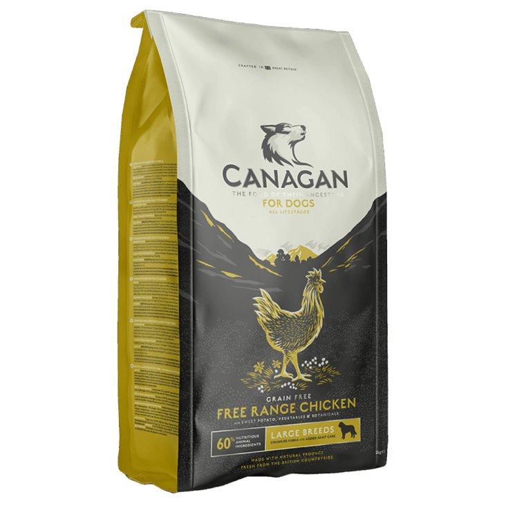Free Range Chicken Large Breeds Cani Canagan 12Kg