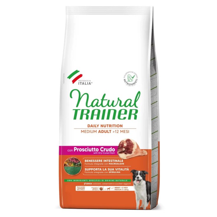 Natural Adult Medium con Prosciutto Crudo e Riso - 3KG