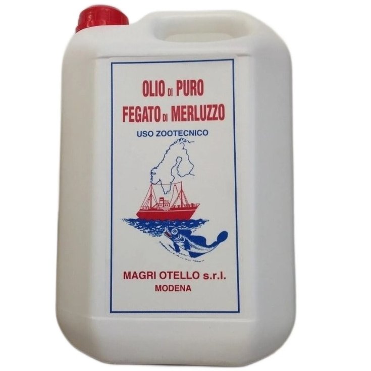 Olio Di Puro Fegato Di Merluzzo Magri Otello 5kg