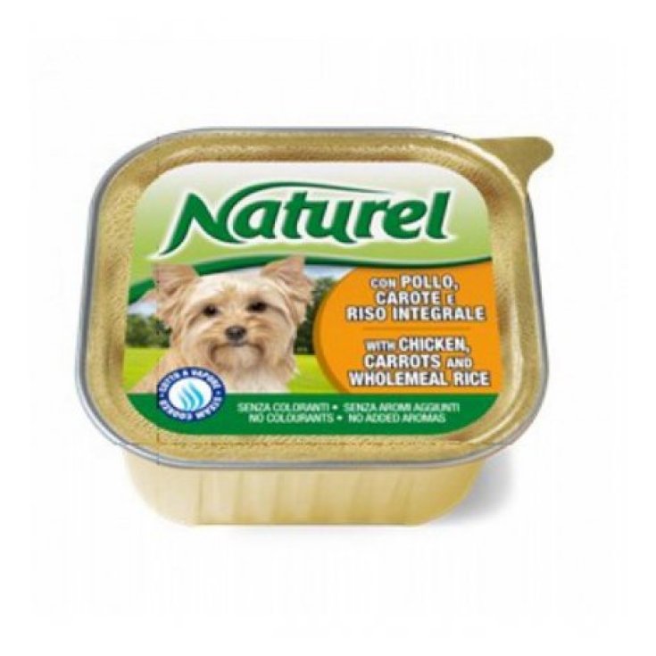 Alimento Umido Cani Pollo Carote E Riso Naturel 150g
