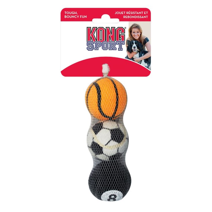 Kong Sport Ball Medium 3 Pezzi